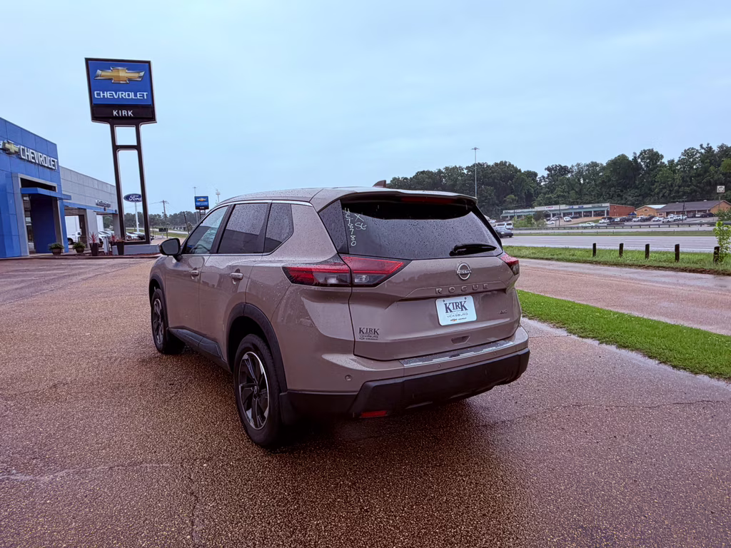 2025 Baja Storm Metallic Nissan Rogue SV AWD SUV