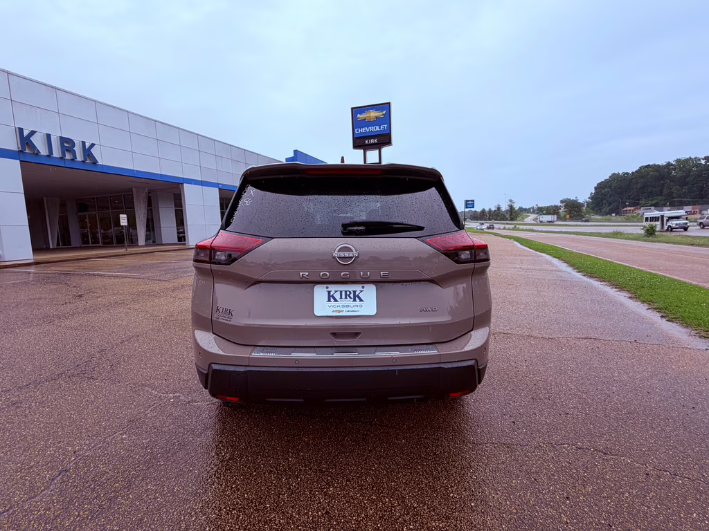 2025 Baja Storm Metallic Nissan Rogue SV AWD SUV