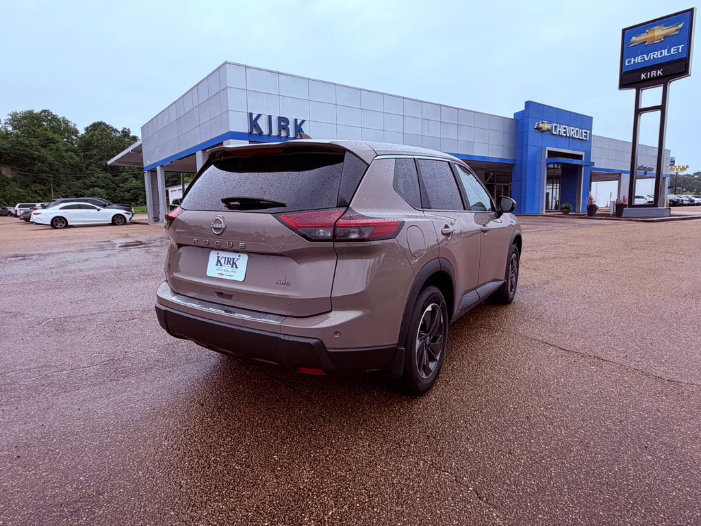 2025 Baja Storm Metallic Nissan Rogue SV AWD SUV