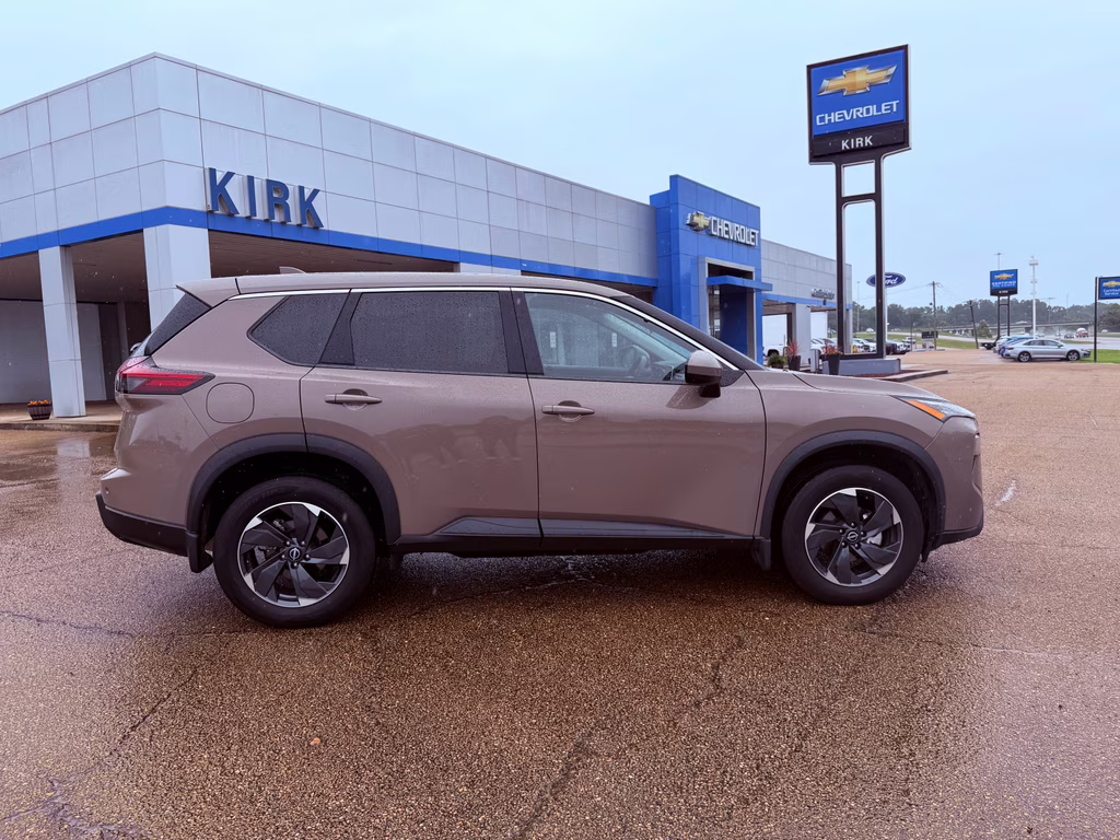 2025 Baja Storm Metallic Nissan Rogue SV AWD SUV