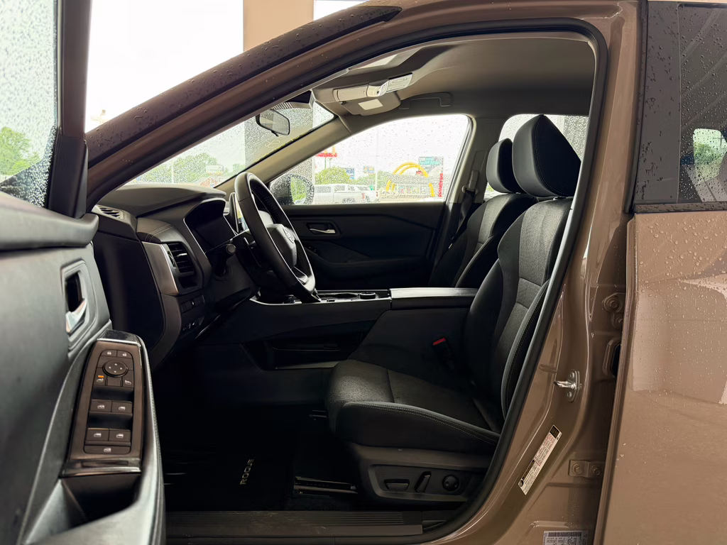 2025 Baja Storm Metallic Nissan Rogue SV AWD SUV