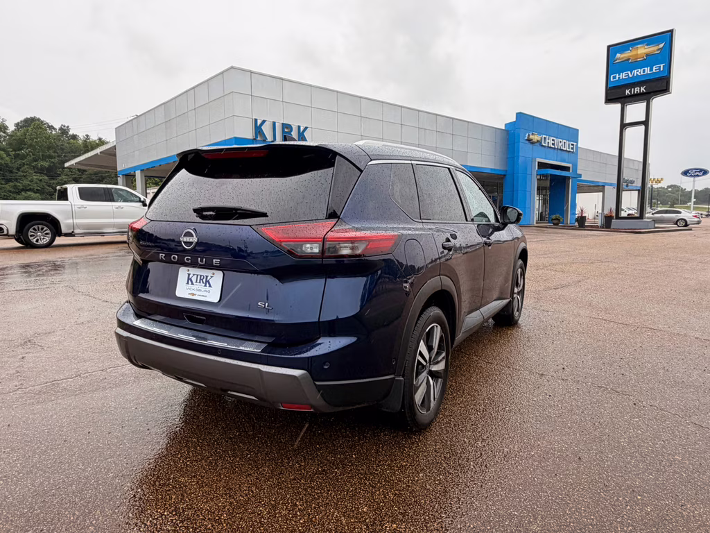 2025 Deep Ocean Blue Pearl Nissan Rogue SL FWD SUV