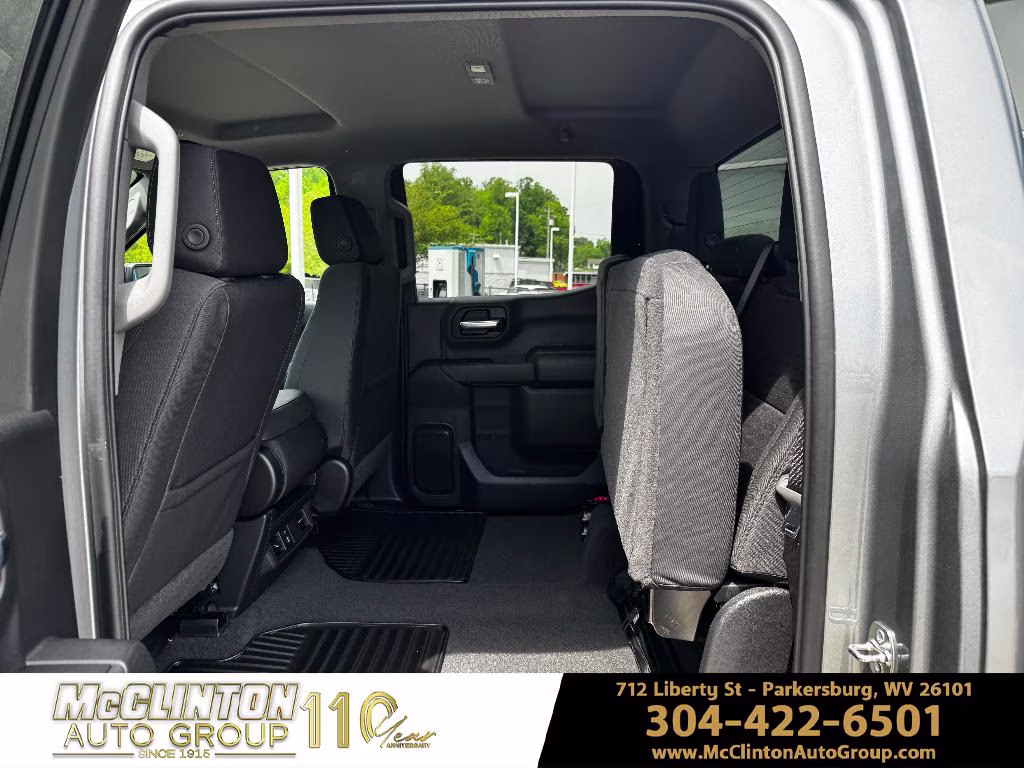 2026 Sterling Gray Metallic Chevrolet Silverado 1500 Custom Trail Boss 4X4 Truck