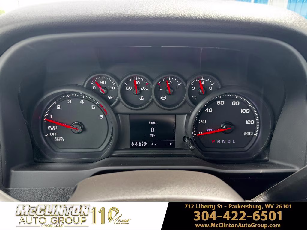 2026 Sterling Gray Metallic Chevrolet Silverado 1500 Custom Trail Boss 4X4 Truck