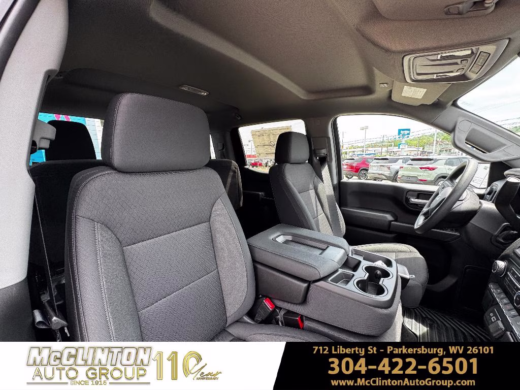 2026 Sterling Gray Metallic Chevrolet Silverado 1500 Custom Trail Boss 4X4 Truck