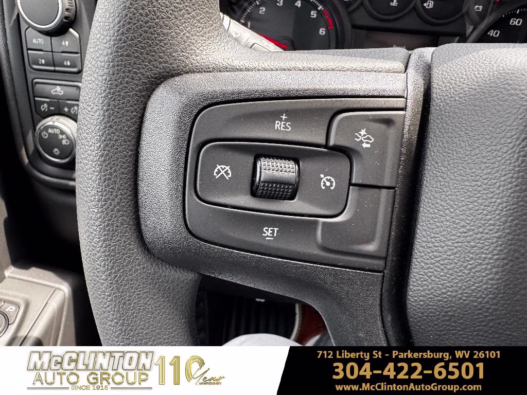 2026 Sterling Gray Metallic Chevrolet Silverado 1500 Custom Trail Boss 4X4 Truck