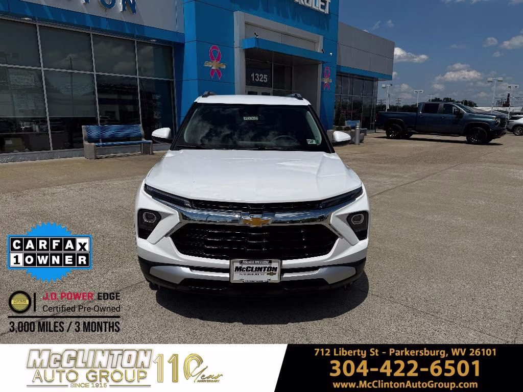 2025 Summit White Chevrolet Trailblazer LT AWD SUV