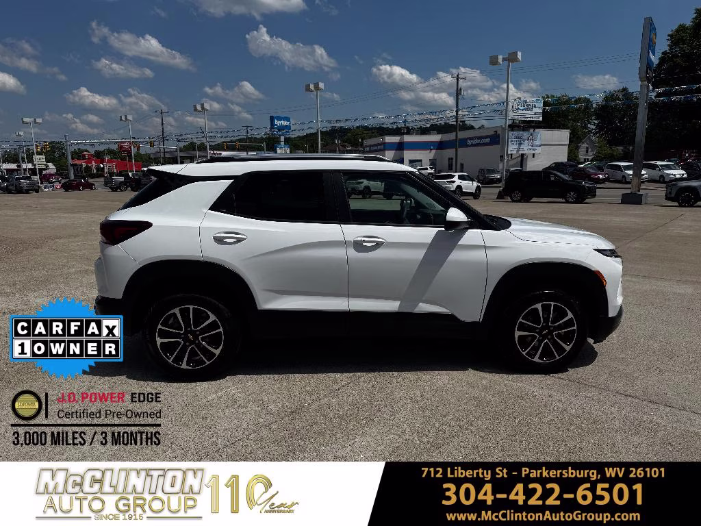 2025 Summit White Chevrolet Trailblazer LT AWD SUV