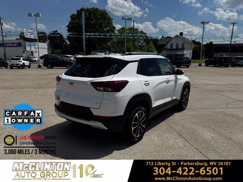 2025 Summit White Chevrolet Trailblazer LT AWD SUV