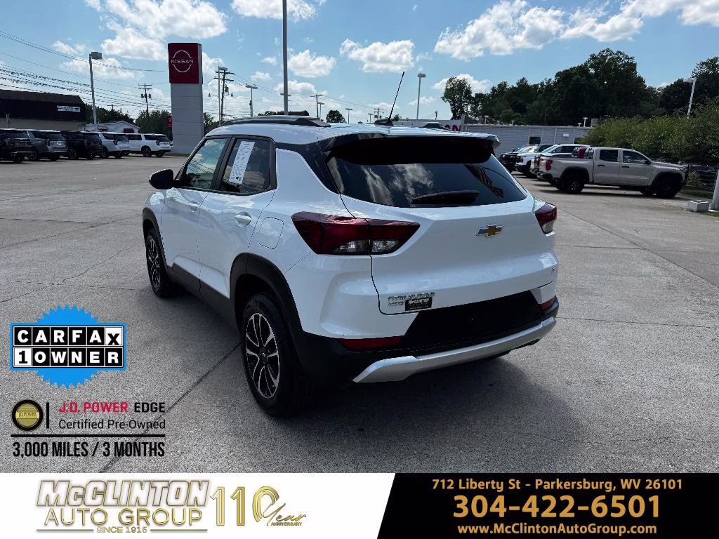 2025 Summit White Chevrolet Trailblazer LT AWD SUV