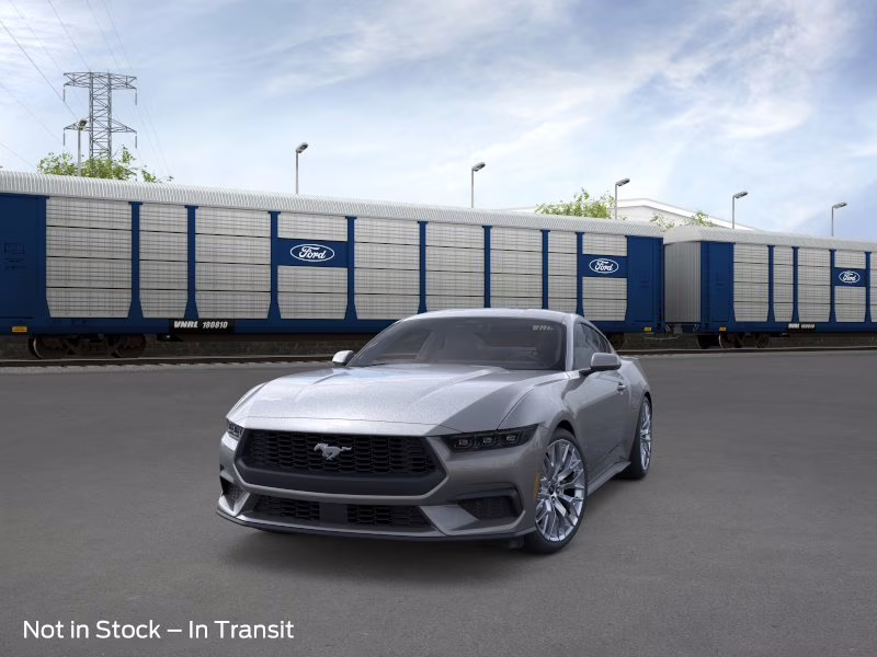 2026 Carbonized Gray Metallic Ford Mustang EcoBoost Premium RWD Coupe