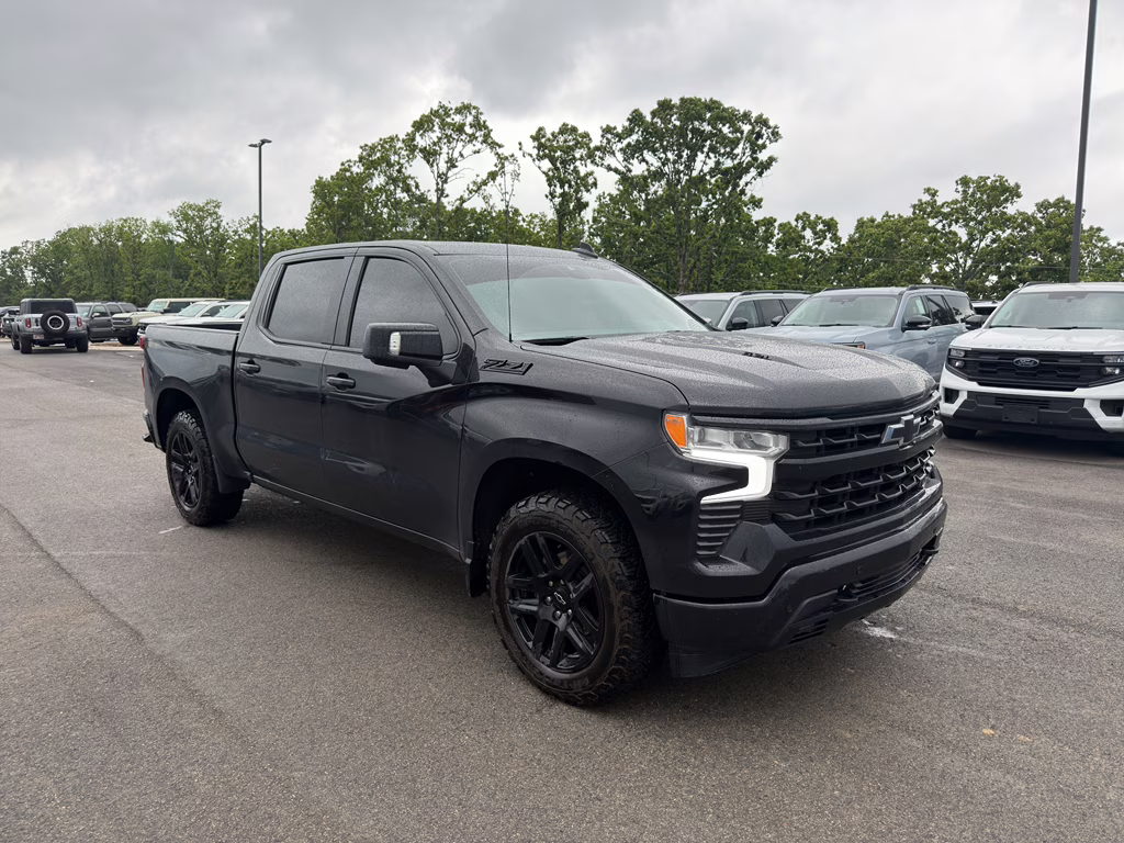 2024 Black Chevrolet Silverado RST 4X4 Truck