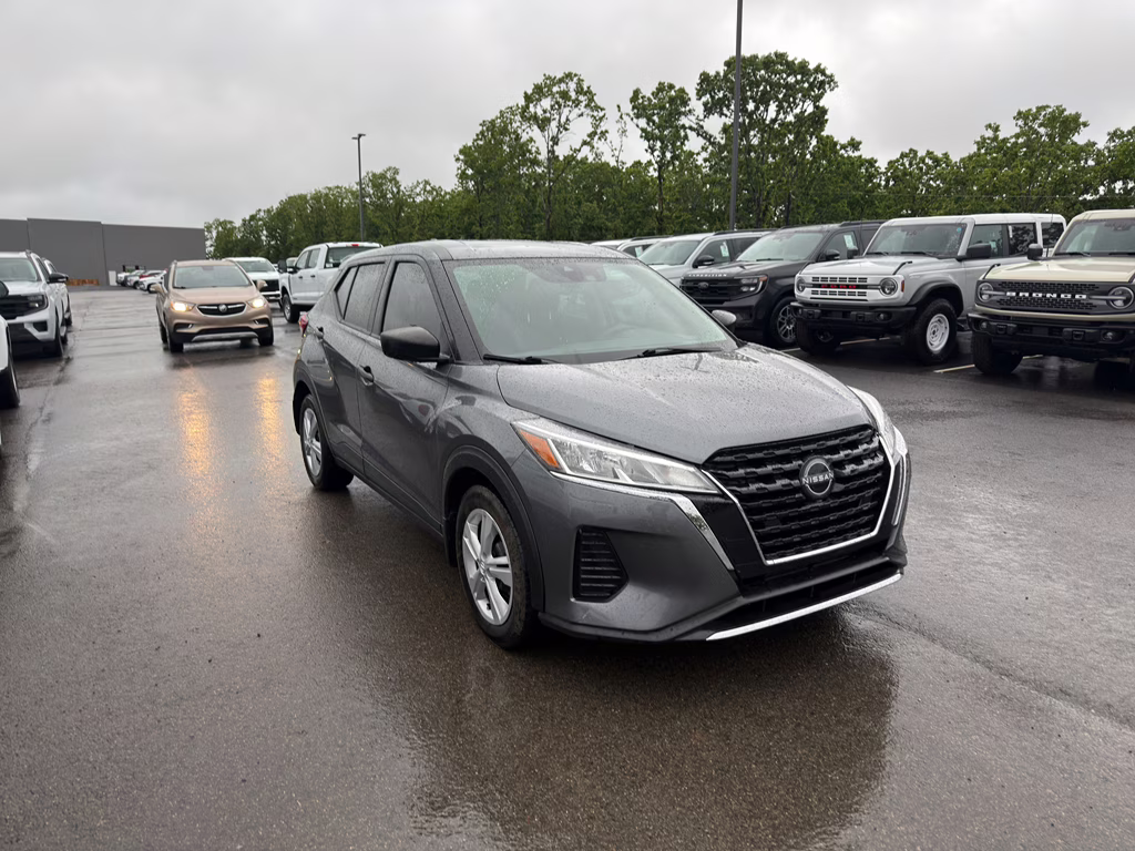2023 Gun Metallic Nissan Kicks S FWD SUV