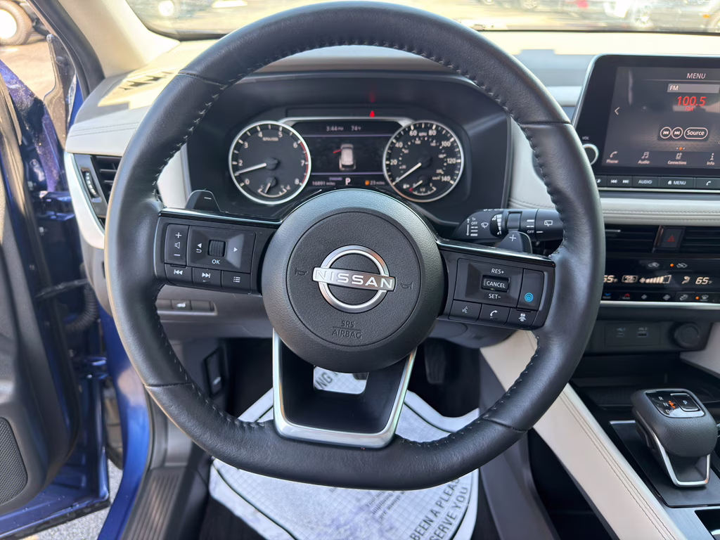 2022 Caspian Blue Metallic Nissan Rogue SL FWD SUV