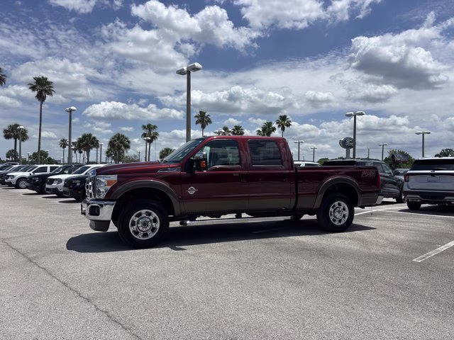 2016 Bronze Fire Metallic Ford Super Duty F-250 SRW Lariat 4X4 Truck