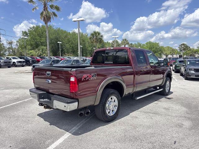 2016 Bronze Fire Metallic Ford Super Duty F-250 SRW Lariat 4X4 Truck