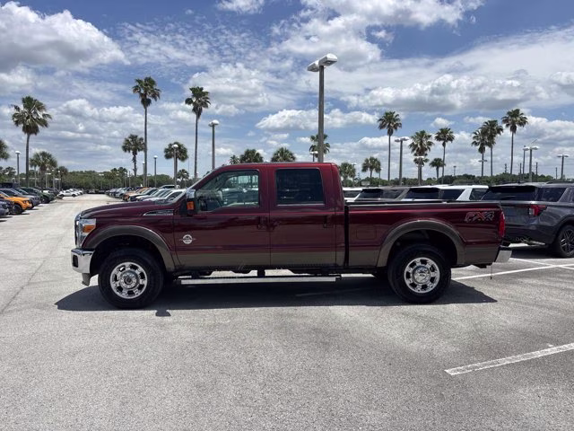 2016 Bronze Fire Metallic Ford Super Duty F-250 SRW Lariat 4X4 Truck