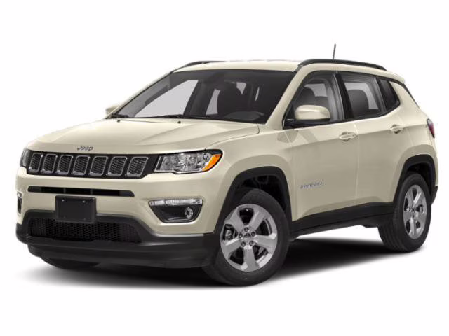 2018 Pearl White Tri-Coat Jeep Compass Limited FWD SUV