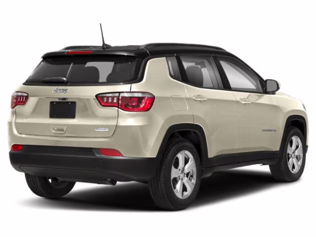 2018 Pearl White Tri-Coat Jeep Compass Limited FWD SUV