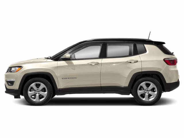 2018 Pearl White Tri-Coat Jeep Compass Limited FWD SUV