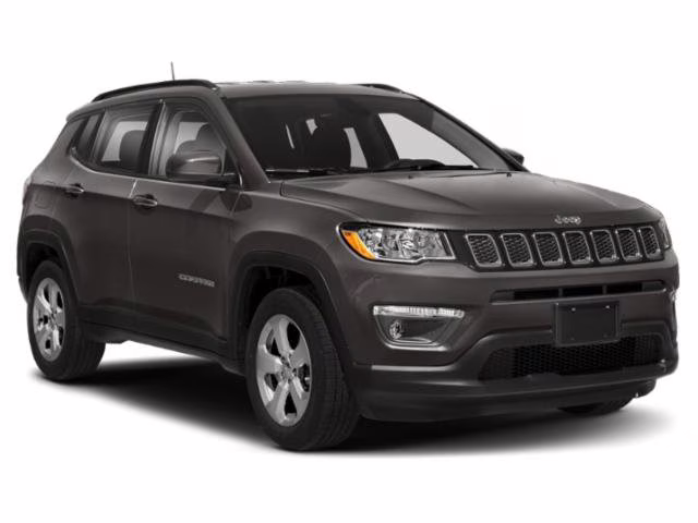 2018 Pearl White Tri-Coat Jeep Compass Limited FWD SUV