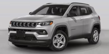 2023 Laser Blue Pearlcoat Jeep Compass Latitude 4X4 SUV