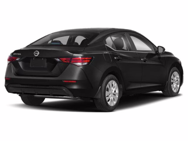 2022 Super Black Nissan Sentra SV FWD Sedan