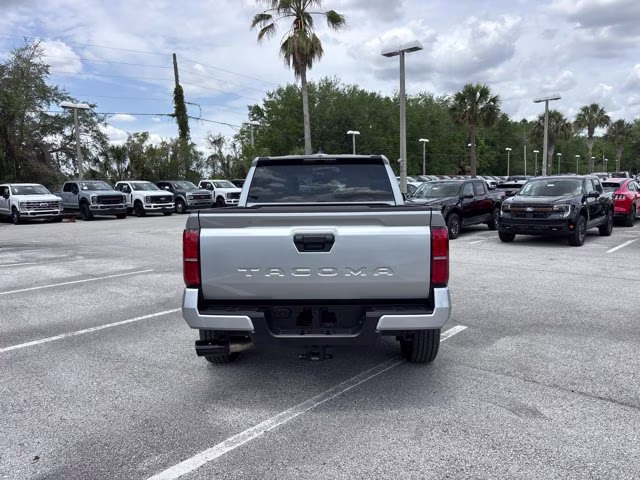2024 Celestial Silver Metallic Toyota Tacoma 2WD SR5 RWD Truck