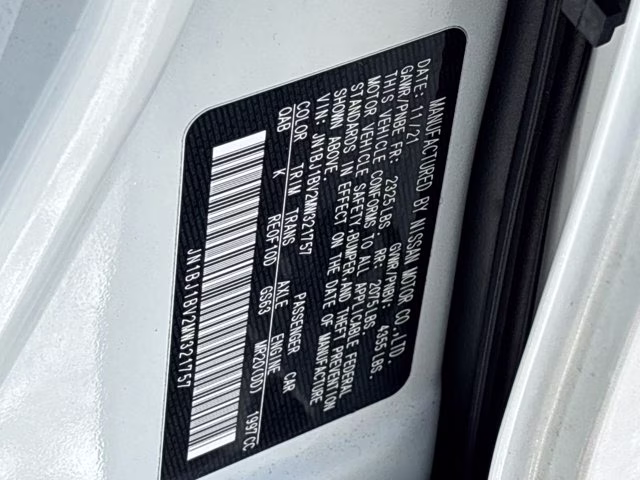 2021 Pearl White Tricoat Nissan Rogue Sport SV FWD SUV
