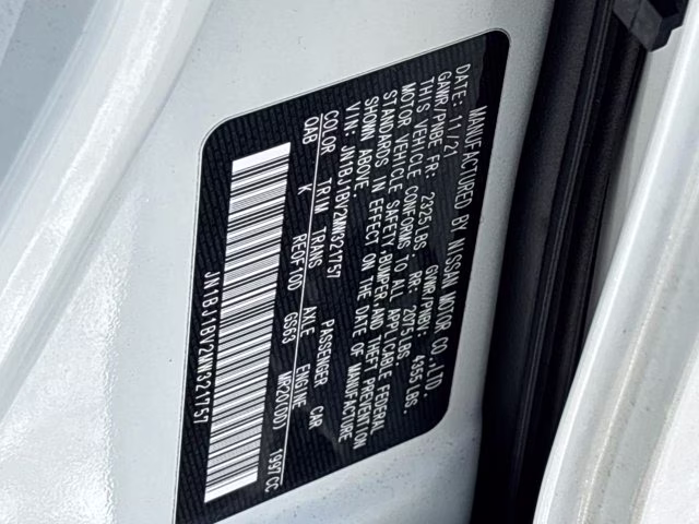 2021 Pearl White Tricoat Nissan Rogue Sport SV FWD SUV