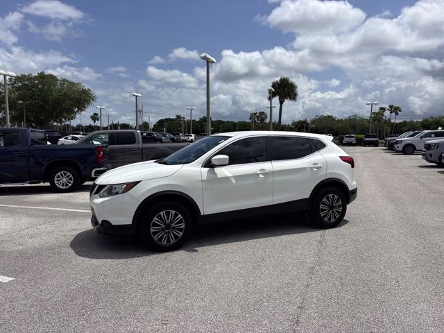 2019 Glacier White Nissan Rogue Sport S FWD SUV