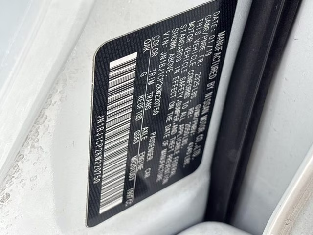 2019 Glacier White Nissan Rogue Sport S FWD SUV