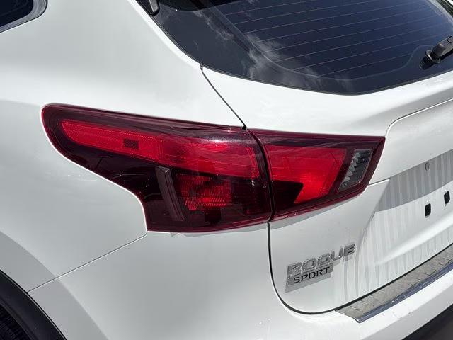 2019 Glacier White Nissan Rogue Sport S FWD SUV