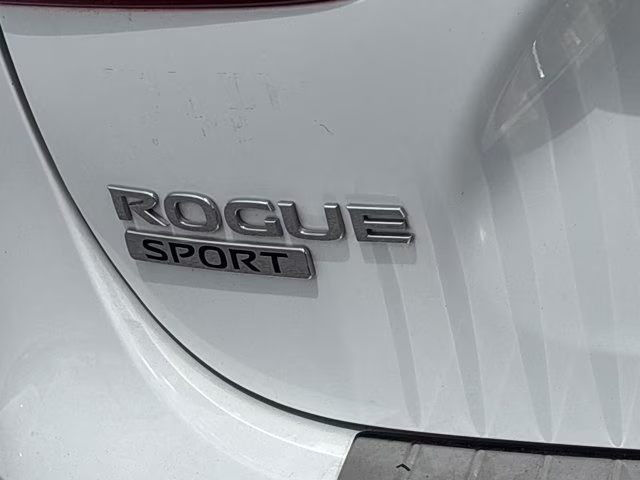 2019 Glacier White Nissan Rogue Sport S FWD SUV