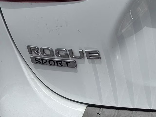 2019 Glacier White Nissan Rogue Sport S FWD SUV