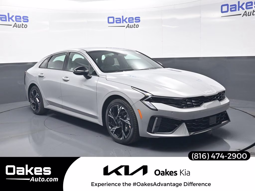 2026 Wolf Gray Kia K5 GT-Line AWD Sedan