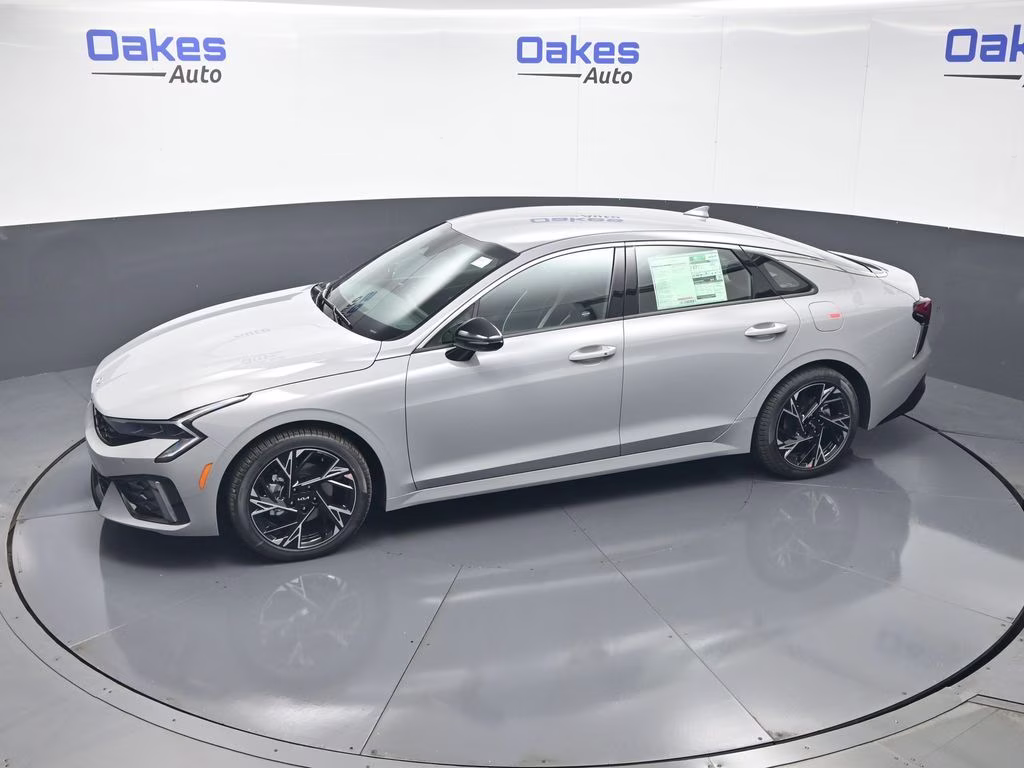 2026 Wolf Gray Kia K5 GT-Line AWD Sedan