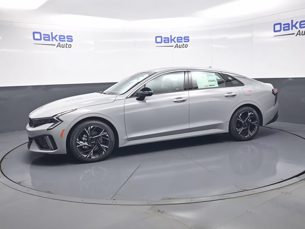 2026 Wolf Gray Kia K5 GT-Line AWD Sedan