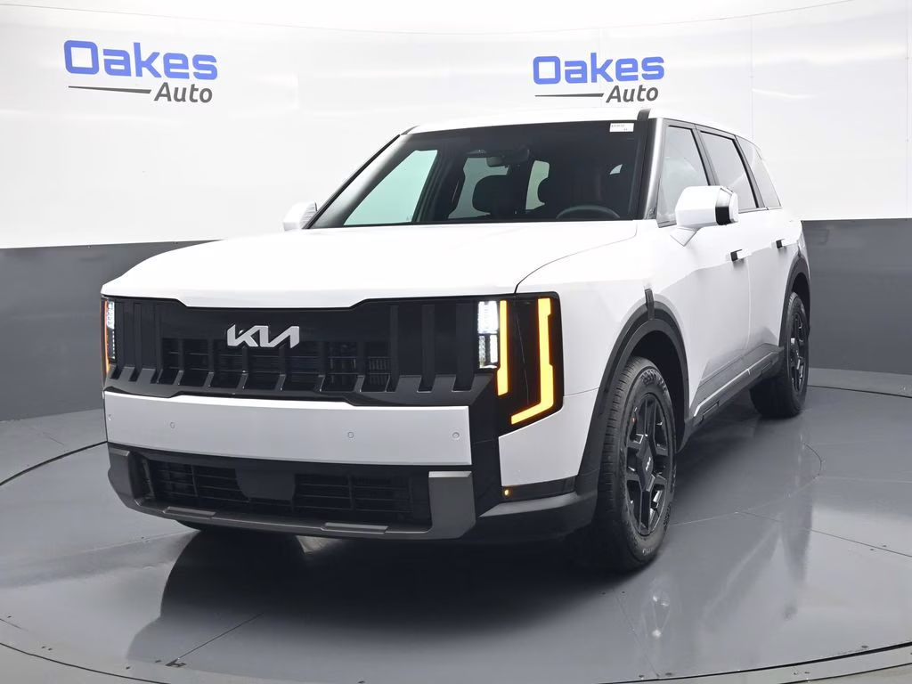 2027 Glacial White Pearl Kia Telluride LX FWD SUV
