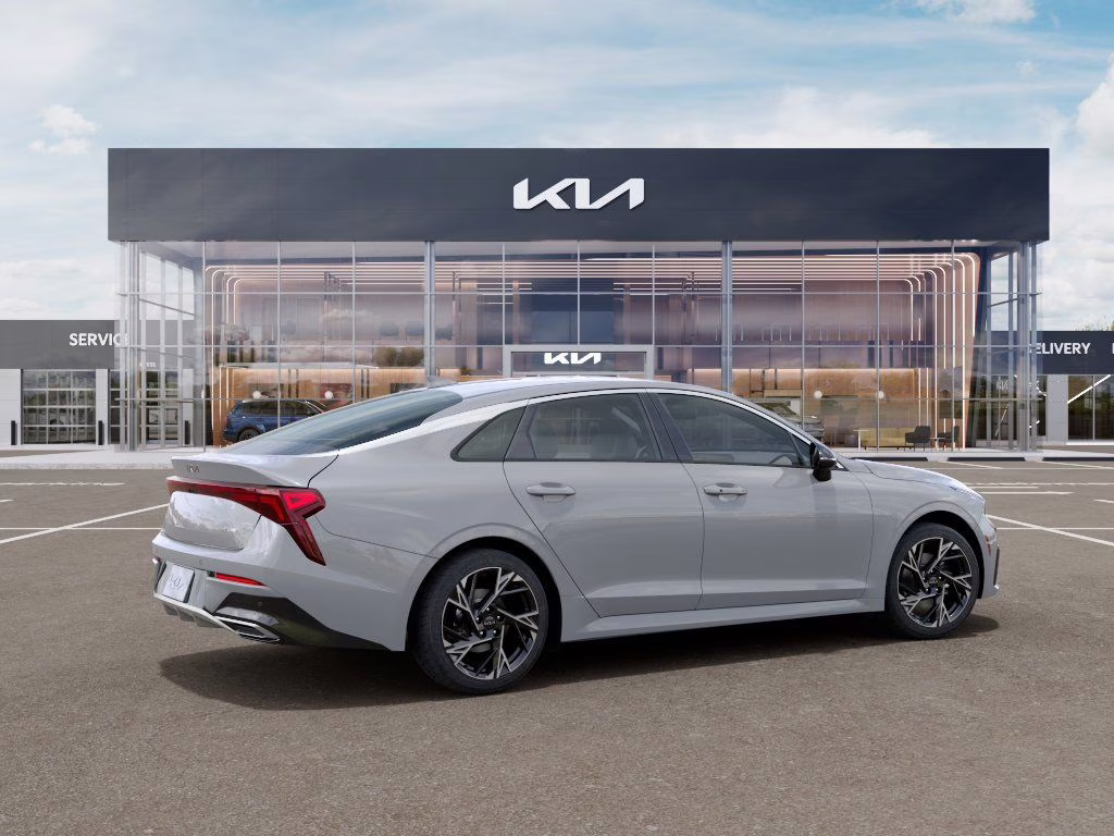 2026 Wolf Gray Kia K5 GT-Line AWD Sedan