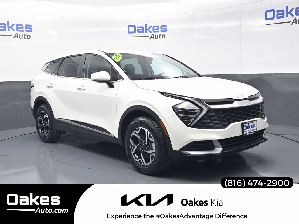 2024 Snow White Pearl Kia Sportage LX AWD SUV