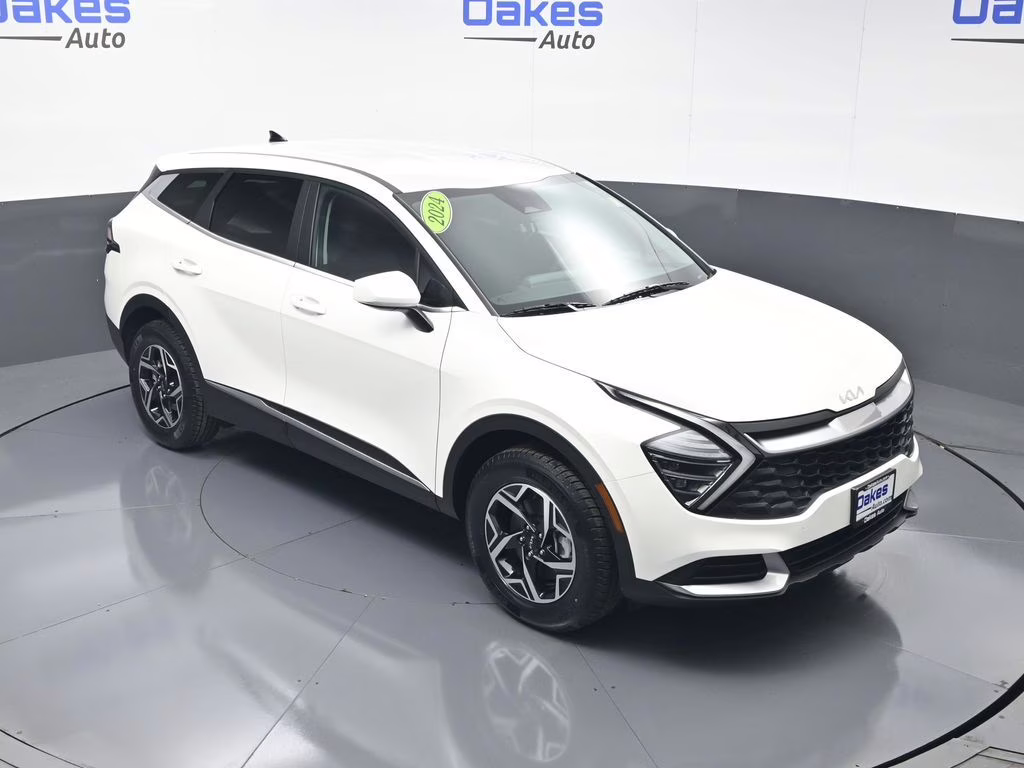 2024 Snow White Pearl Kia Sportage LX AWD SUV