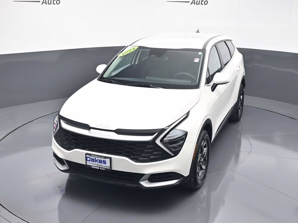 2024 Snow White Pearl Kia Sportage LX AWD SUV