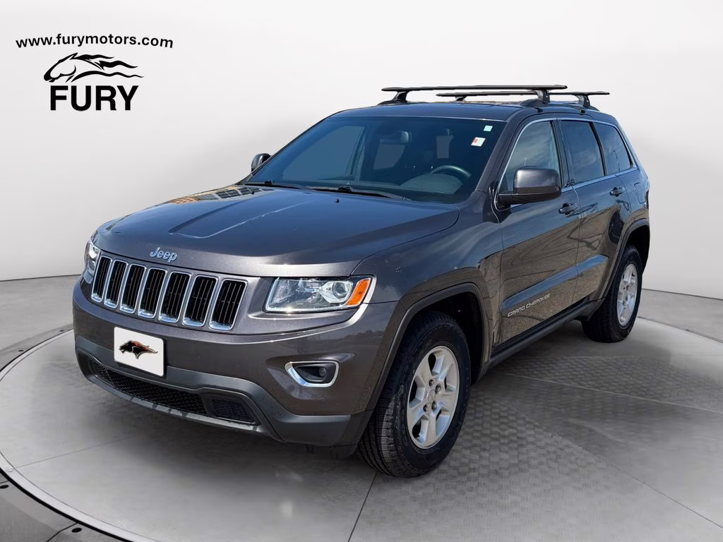2014 Granite Crystal Metallic Clearcoat Jeep Grand Cherokee Laredo 4X4 SUV