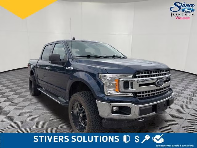 2020 Blue Ford F-150 XLT 4X4 Truck