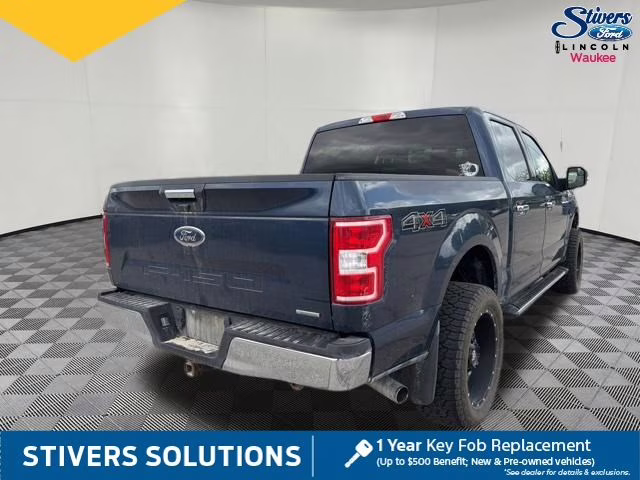 2020 Blue Ford F-150 XLT 4X4 Truck