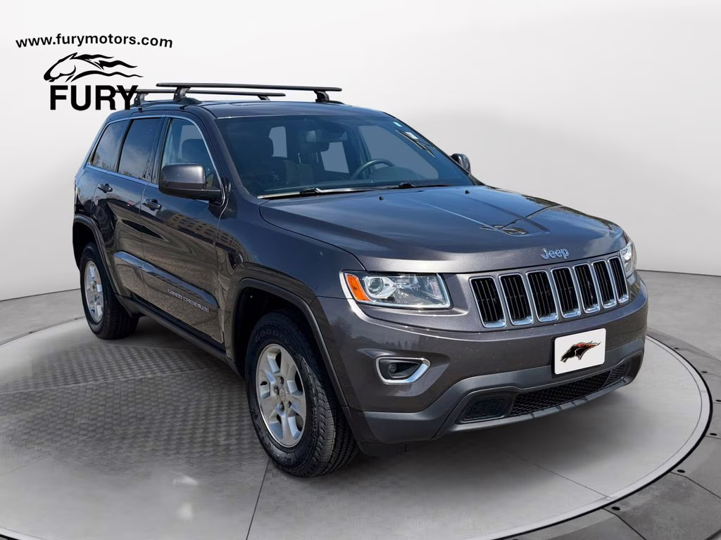 2014 Granite Crystal Metallic Clearcoat Jeep Grand Cherokee Laredo 4X4 SUV