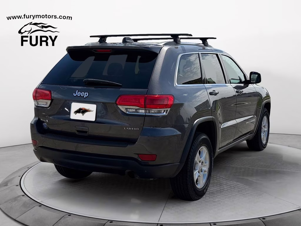 2014 Granite Crystal Metallic Clearcoat Jeep Grand Cherokee Laredo 4X4 SUV