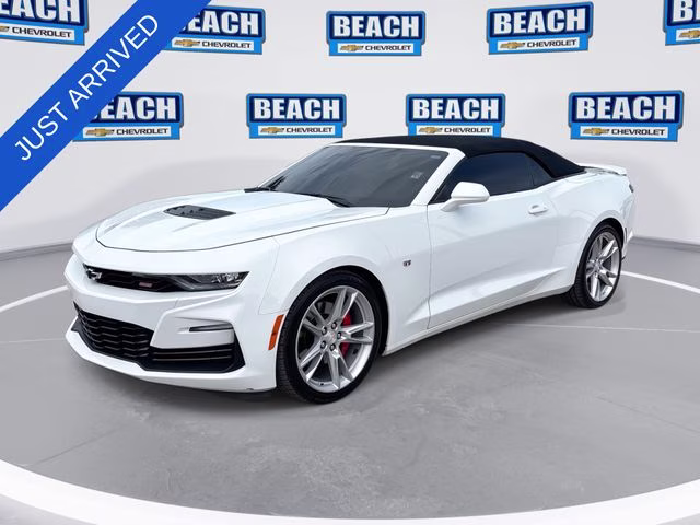 2024 Summit White Chevrolet Camaro SS RWD Convertible