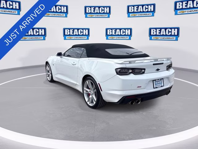 2024 Summit White Chevrolet Camaro SS RWD Convertible